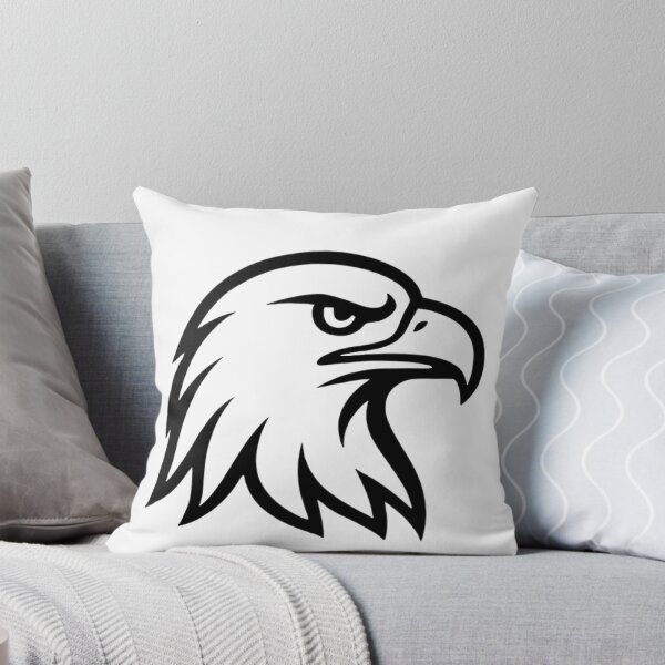 Item preview, Majestic Eagle Head Minimalist Line Art Geometric Mascot designed and sold by Form & Fauna.