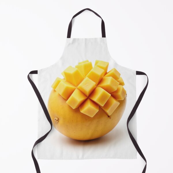 Item preview, Fresh Mango Cubes – Vibrant Tropical Fruit Photo designed and sold by profustock.