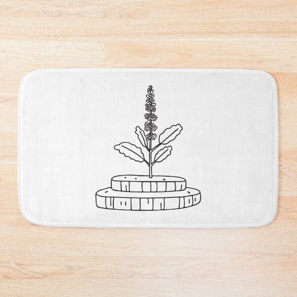 Item preview, Tulsi Plant on Brick Platform designed and sold by rasagamastore.