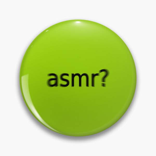 Item preview, ASMR Supreme Green Question Unique Artwork Sign designed and sold by Doctor Schtrudel.