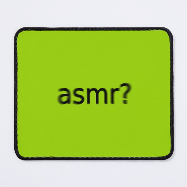 Item preview, ASMR Supreme Green Question Unique Artwork Sign designed and sold by Doctor Schtrudel.