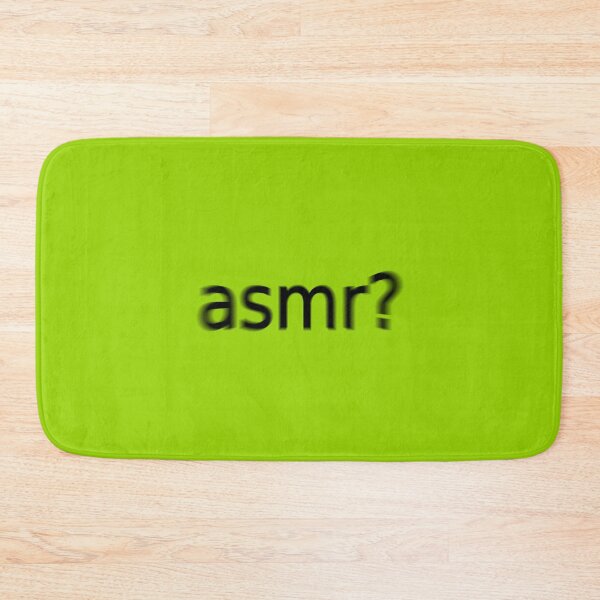 Item preview, ASMR Supreme Green Question Unique Artwork Sign designed and sold by Doctor Schtrudel.