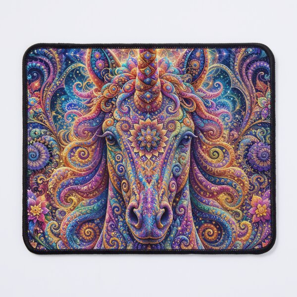 Item preview, Fractal Mandala Unicorn designed and sold by Newstreams.