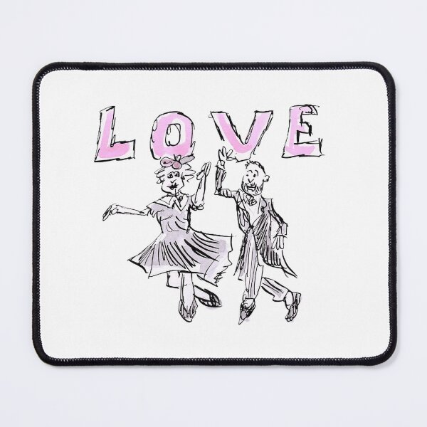Item preview, A couple in love dancing designed and sold by Inky Fingers Illustrations.