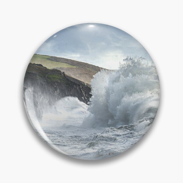 Item preview,  Porthleven Harbour storm designed and sold by kathleenjean.