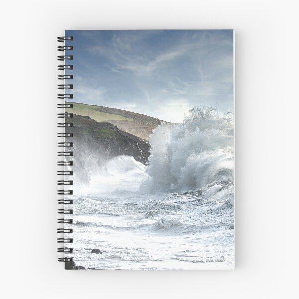 Item preview,  Porthleven Harbour storm designed and sold by kathleenjean.