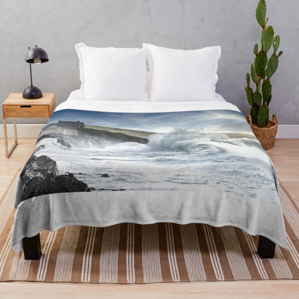 Item preview, Porthleven Harbour storm designed and sold by kathleenjean.