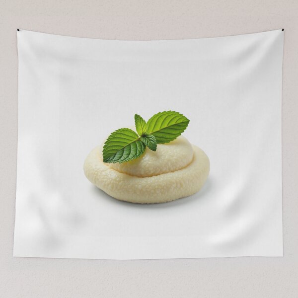Item preview, Mint Cream Swirl – Minimalist Dessert Photo designed and sold by profustock.