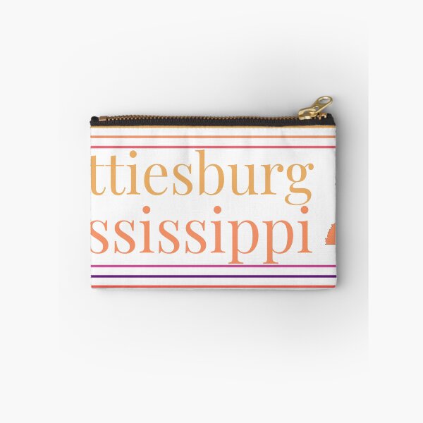 Item preview, Hattiesburg Mississippi City Marked On Map designed and sold by TheIconSmith.