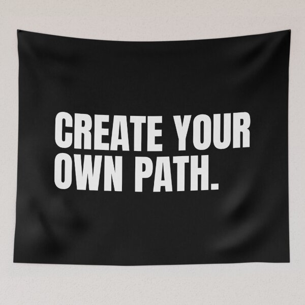 Item preview, Create Your Own Path designed and sold by PublicArtDesign.