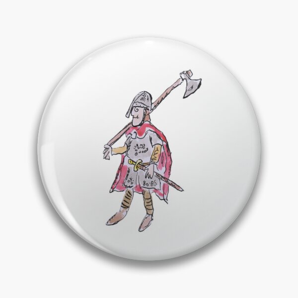 Item preview, 1066 Norman knight with axe designed and sold by Inky Fingers Illustrations.