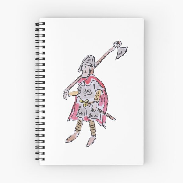 Item preview, 1066 Norman knight with axe designed and sold by Inky Fingers Illustrations.