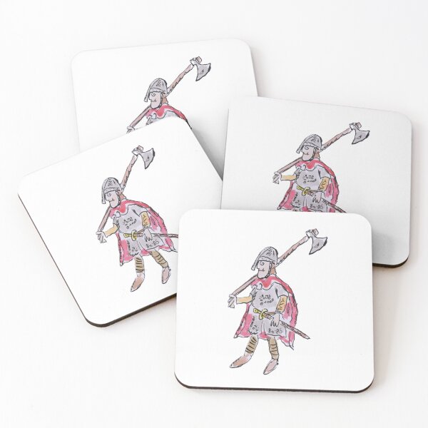 Item preview, Caballero normando con hacha, 1066. designed and sold by Inky Fingers Illustrations.