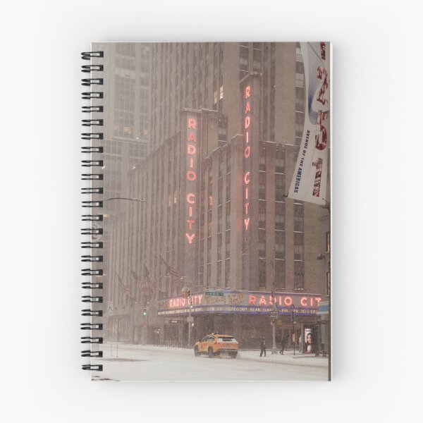Item preview, Radio City in the Snow designed and sold by ashleybravickphoto.