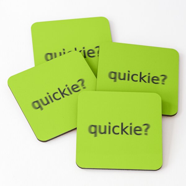 Item preview, Quickie Supreme Green Question Unique Artwork Sign designed and sold by Doctor Schtrudel.
