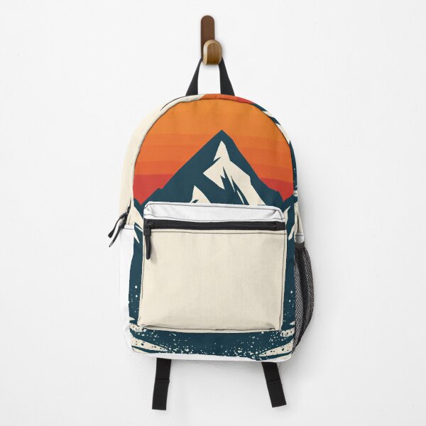 Item preview, Retro Mountain Compass Adventure Design designed and sold by Evergreen Horizon Works.