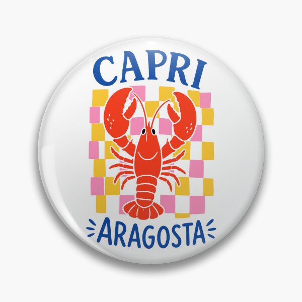 Item preview, Capri Italy Aragosta Lobster Amalfi Coast Italian Summer designed and sold by JackCurtis1991.