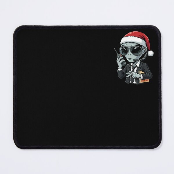 Item preview, Funny Christmas Alien Secret Service Bodyguard designed and sold by Sunkhung.