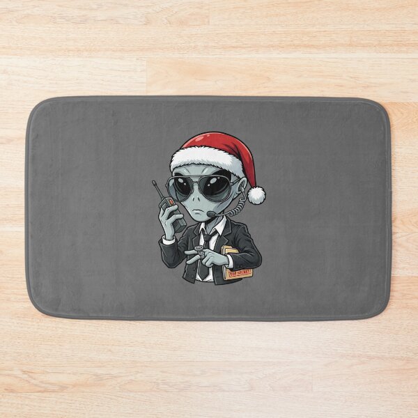 Item preview, Funny Christmas Alien Secret Service Bodyguard designed and sold by Sunkhung.