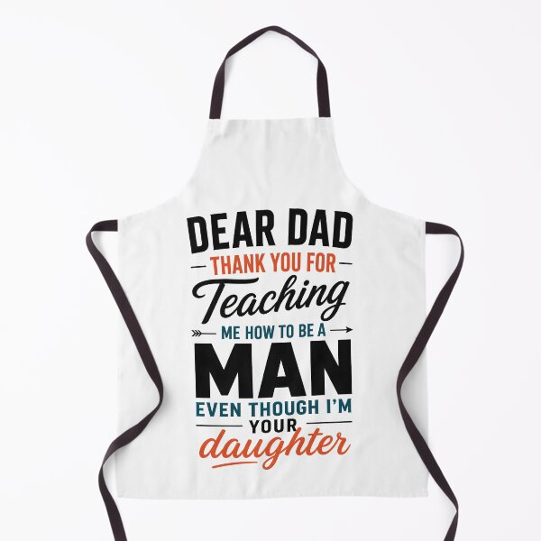 Item preview, Dear Dad Thank You for Teaching Me How to Be A Man designed and sold by zoes-ink.