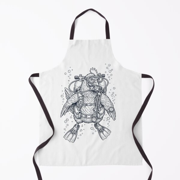 Item preview, Chicken Scuba Diving Diver Animal Lover designed and sold by TerryConnells.