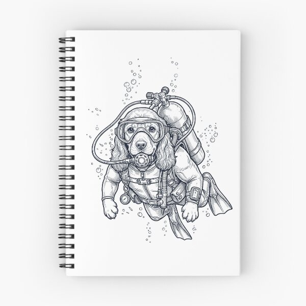 Item preview, Cocker Spaniel Scuba Diving Diver Dog Owner designed and sold by TerryConnells.