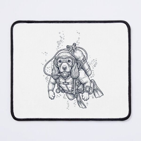 Item preview, Cocker Spaniel Scuba Diving Diver Dog Owner designed and sold by TerryConnells.