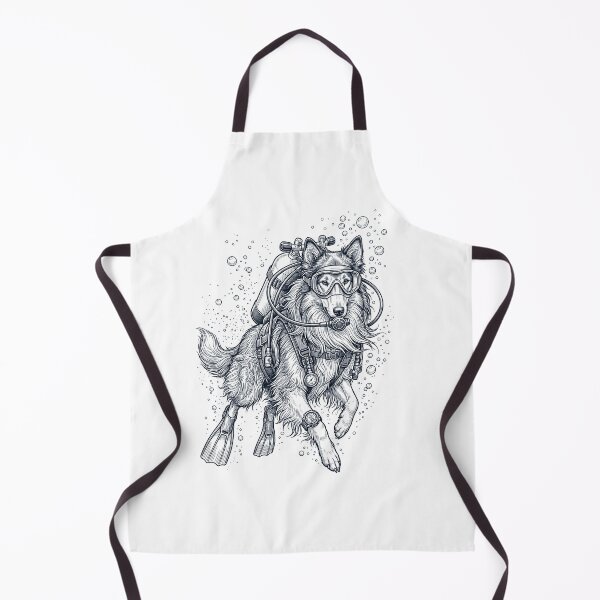Item preview, Collie Scuba Diving Diver Dog Owner designed and sold by TerryConnells.