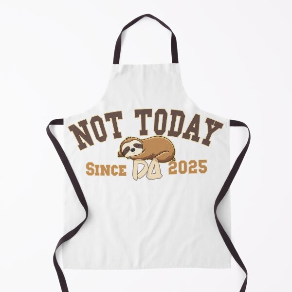 Item preview, Vintage Varsity Not Today Since 2025 Cute Sleeping Sloth Retro Streetwear Graphic designed and sold by DesignArtist.ia.