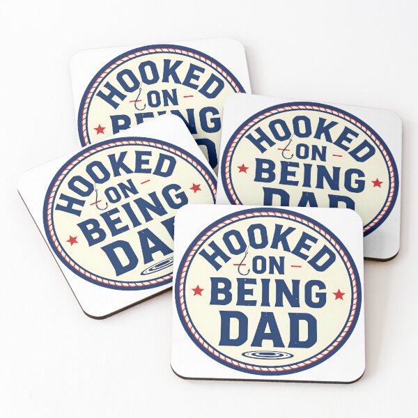 Item preview, Hooked On Being Dad designed and sold by VYRON STUDIO.