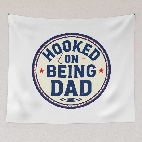Item preview, Hooked On Being Dad designed and sold by CHRIS0008.