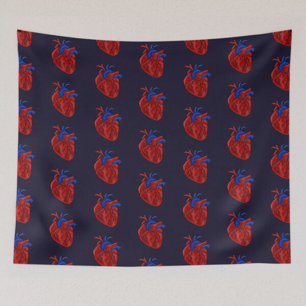 Item preview, Anatomical Heart Study Medical Art designed and sold by DoodlingMissy.