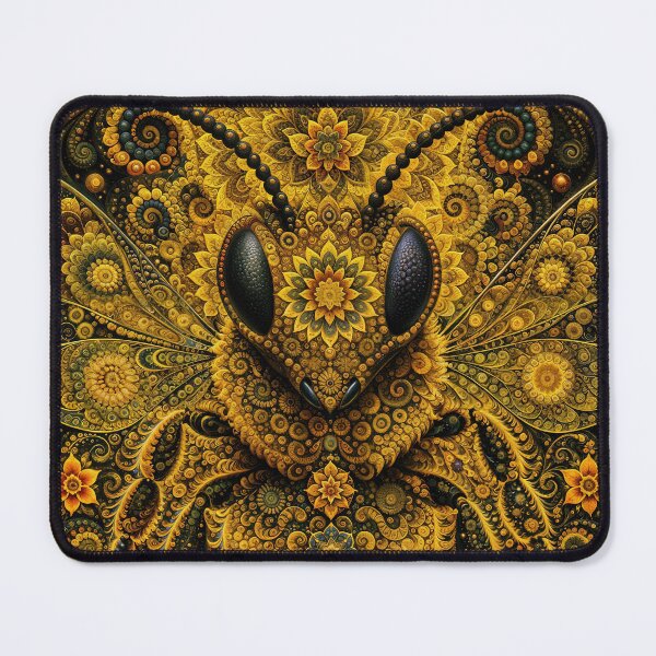Item preview, Fractal Mandala Bee designed and sold by Newstreams.