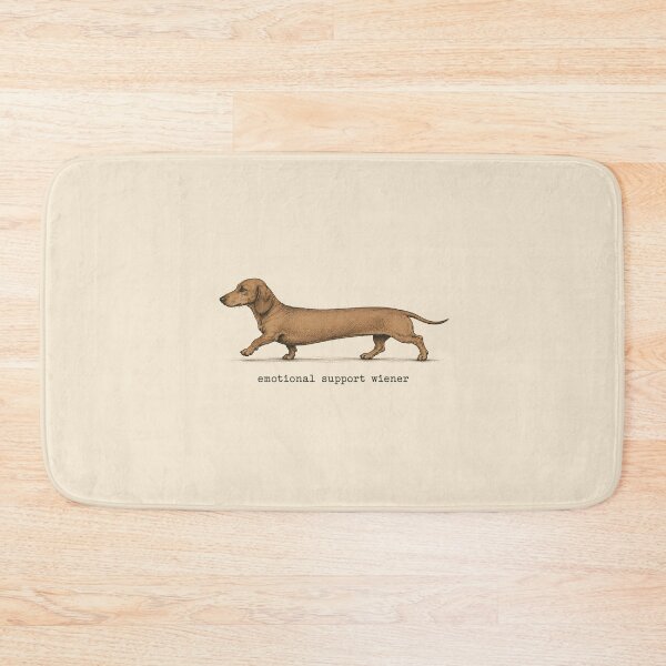 Item preview, Emotional Support Wiener  designed and sold by zoes-ink.