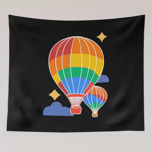 Item preview, Hot Air Balloon State of Mind designed and sold by RockitBaby.