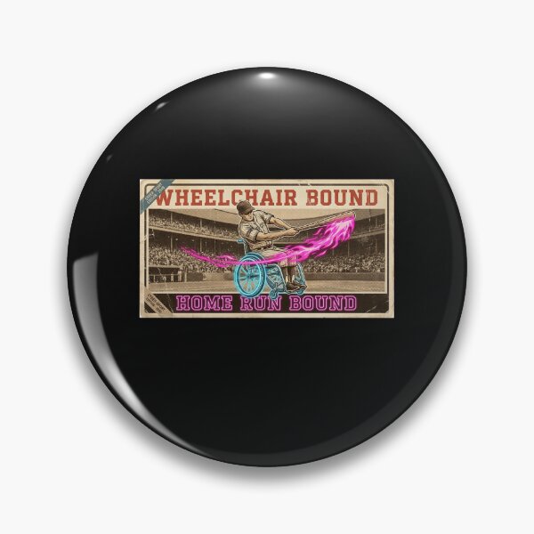 Item preview, Wheelchair Bound Home Run Bound - Cyber Sport Baseball designed and sold by SlavicKemp.