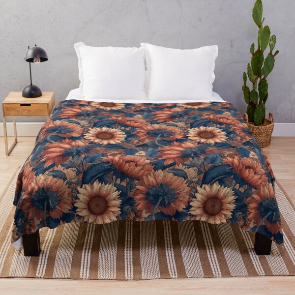 Item preview, Graceful Sunflower Print - Tropical Flower Pattern - Valentine'S Day Gifts For Her designed and sold by RoyalStarsPatts.