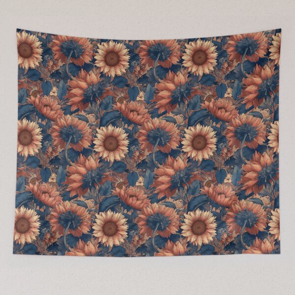 Item preview, Graceful Sunflower Print - Tropical Flower Pattern - Valentine'S Day Gifts For Her designed and sold by RoyalStarsPatts.