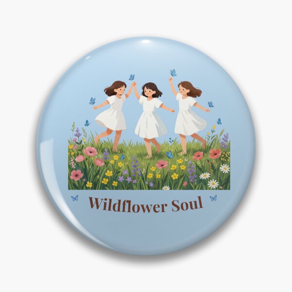 Item preview, Wildflower Soul – Dancing Friends in a Spring Meadow designed and sold by BCapybara.