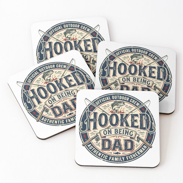 Item preview, Hooked On Being Dad designed and sold by VYRON STUDIO.