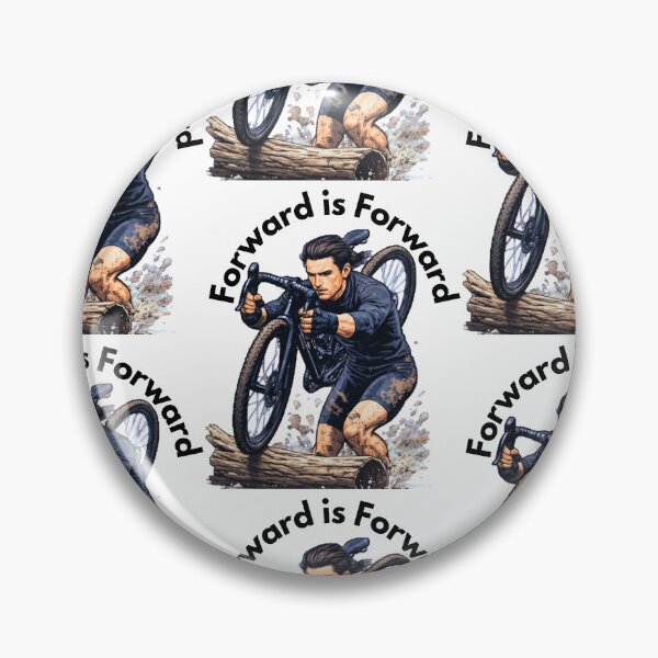 Item preview, CycloCrossKing — Forward is Forward | Cyclocross CX Mud Humour designed and sold by Pedal & Pace.