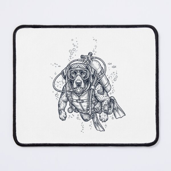 Item preview, German Shorthaired Pointer Scuba Diving Diver Dog Owner designed and sold by TerryConnells.