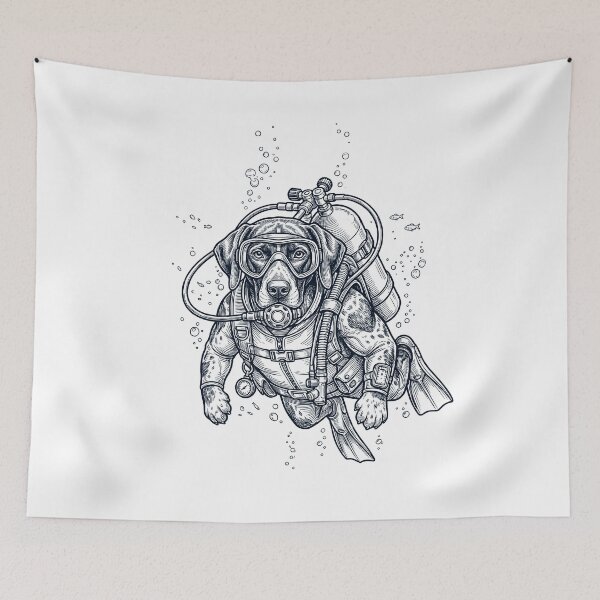 Item preview, German Shorthaired Pointer Scuba Diving Diver Dog Owner designed and sold by TerryConnells.
