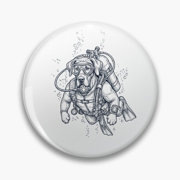 Item preview, Great Dane Scuba Diving Diver Dog Owner designed and sold by TerryConnells.