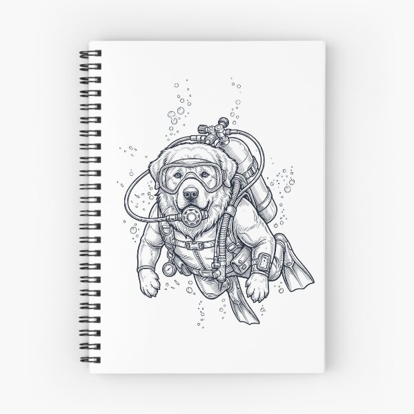 Item preview, Great Pyrenees Scuba Diving Diver Dog Owner designed and sold by TerryConnells.