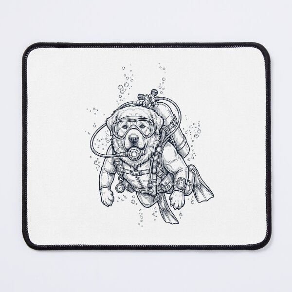 Item preview, Great Pyrenees Scuba Diving Diver Dog Owner designed and sold by TerryConnells.