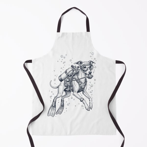 Item preview, Greyhound Scuba Diving Diver Dog Owner designed and sold by TerryConnells.