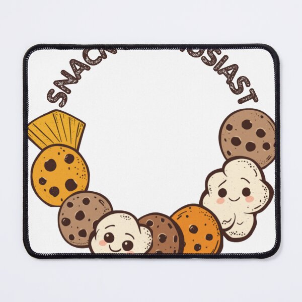 Item preview, Snack Enthusiast - Funny Vintage Snack Badge for Foodies & Snack Lovers Gift designed and sold by RedRubyBubble.