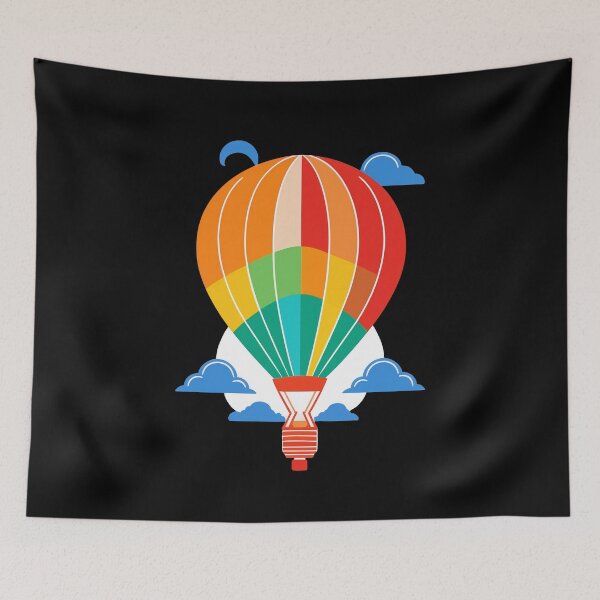 Item preview, Chasing Horizons by Hot Air Balloon designed and sold by RockitBaby.