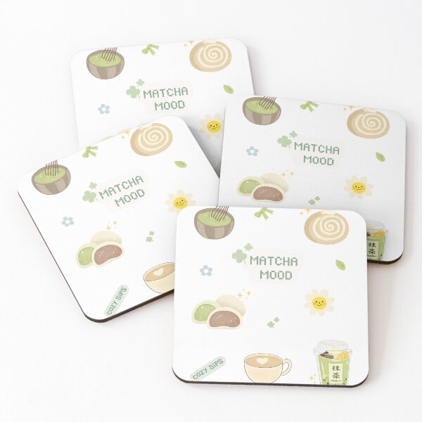 Item preview, Matcha Mood – Cozy Matcha Lover Kawaii Aesthetic Design designed and sold by ravenRM.